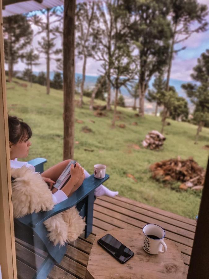 Cabana Refugio - Pousada Colina Dos Ventos Urubici Esterno foto
