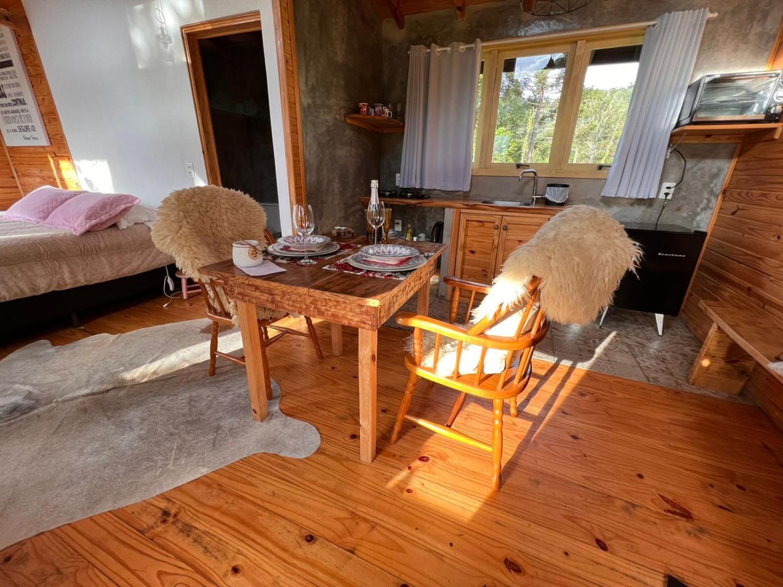 Cabana Refugio - Pousada Colina Dos Ventos Urubici Esterno foto