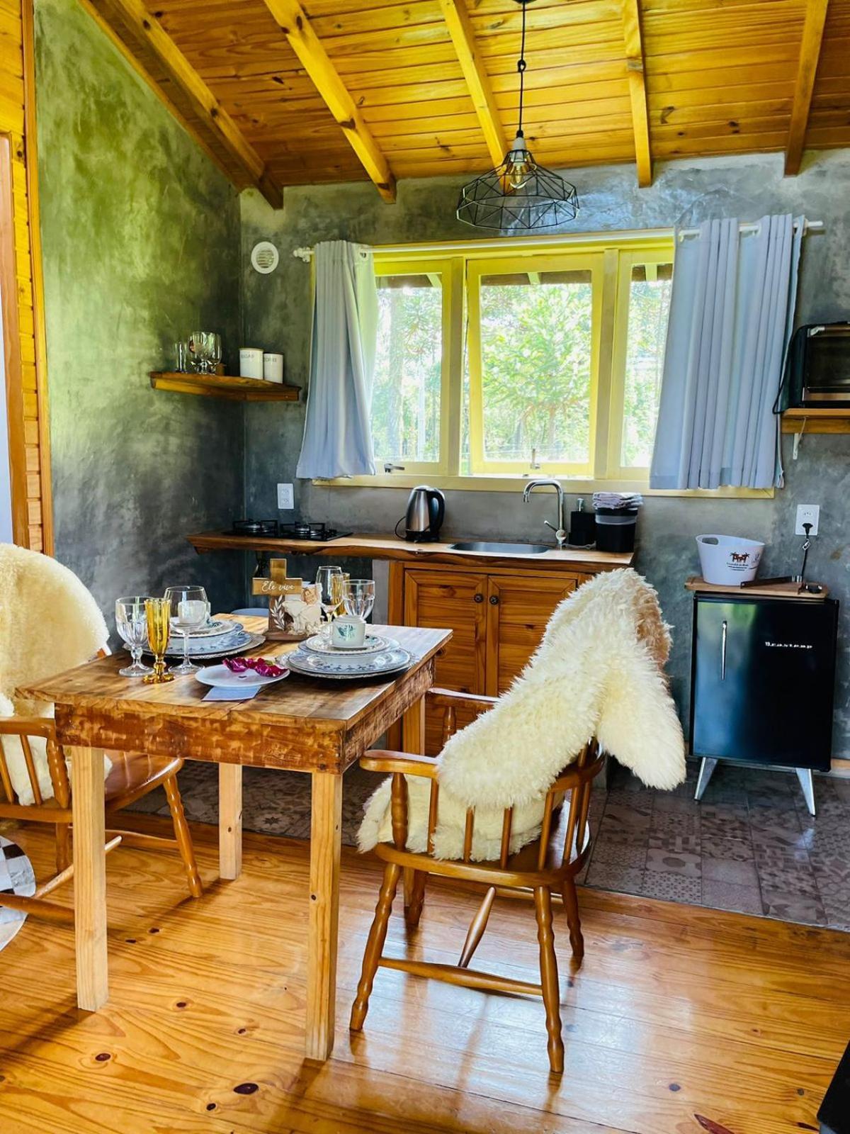 Cabana Refugio - Pousada Colina Dos Ventos Urubici Esterno foto